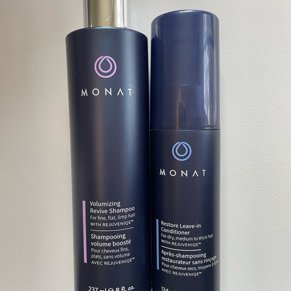 Volumizing Revive Shampoo and Restore Leave-in Conditioner - Black